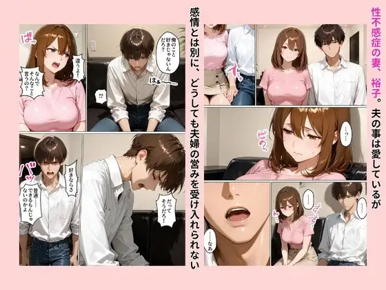 性不感症の妻を治療してもらったらド淫乱になってしまった サンプル画像 3