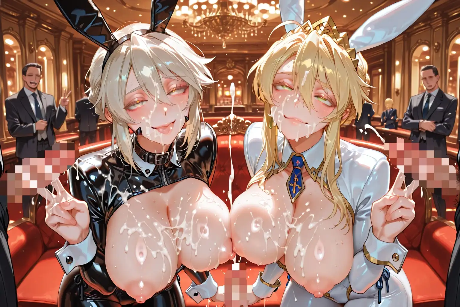 FGO・白黒バニー危機一髪 サンプル画像 10