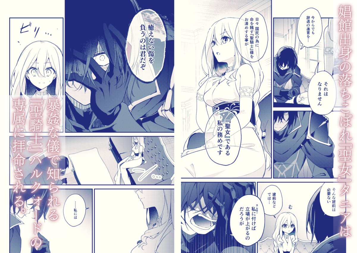 聖騎士の専属聖女 -訳あり聖女は穢れの聖騎士と誠実な儀をする- 画像2