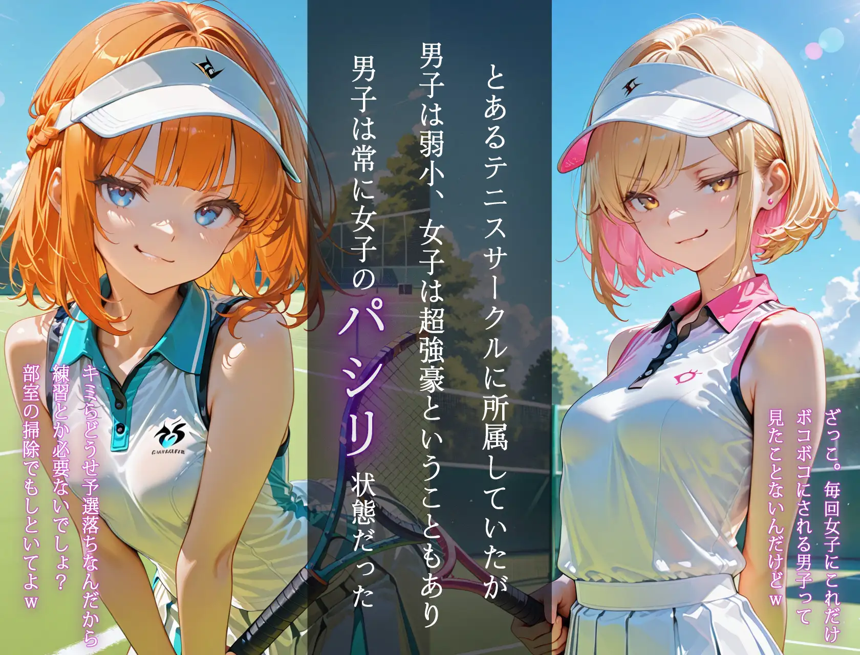 ドSなテニス部先輩との対峙