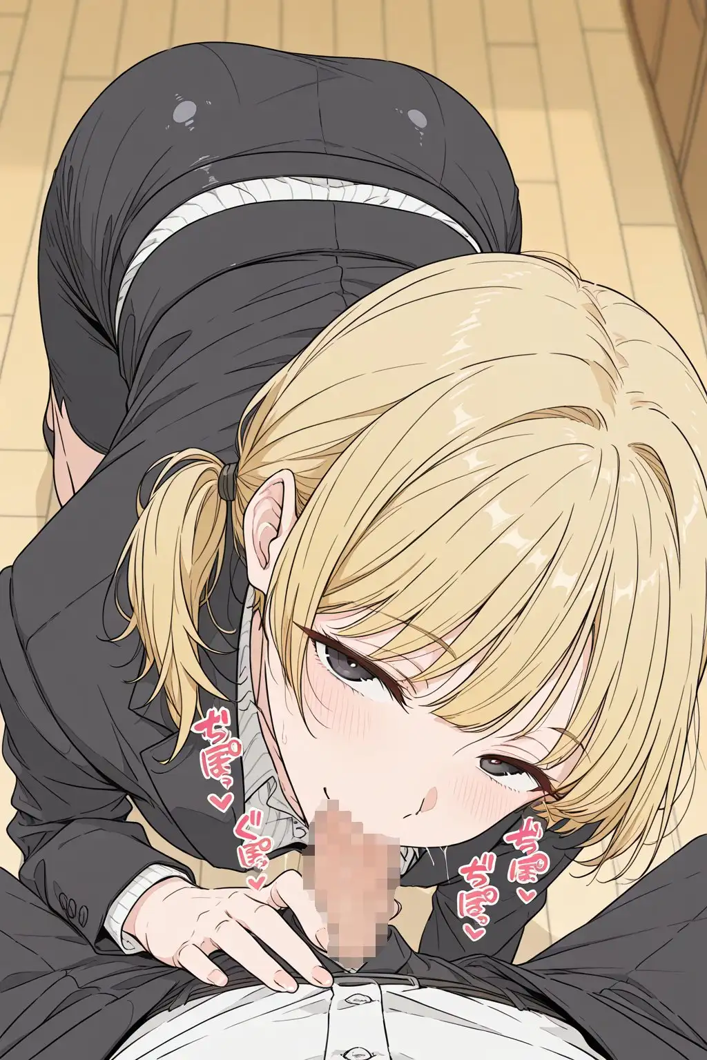 金髪ツインテール教育実習生とめちゃくちゃ中出しセックスした サンプル画像 5