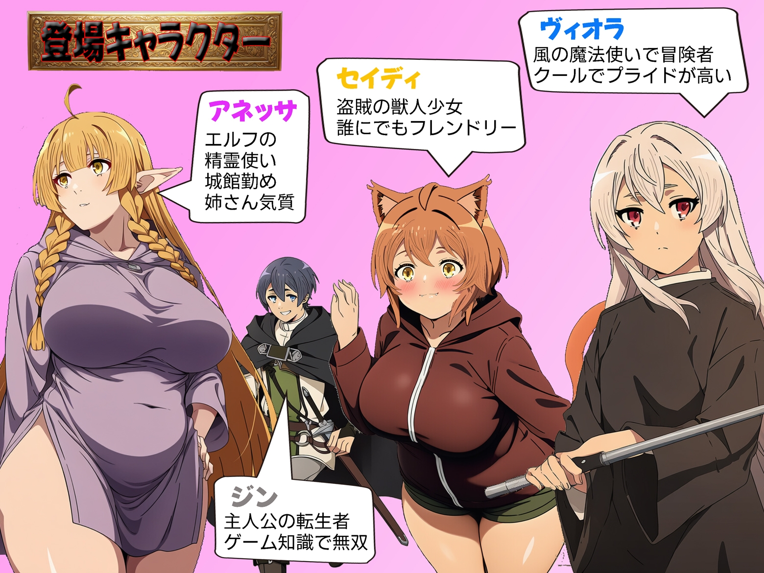 巨根NTR!! RPGのモブに転生したけどデカチンになったらヒロイン全員発情! 画像1