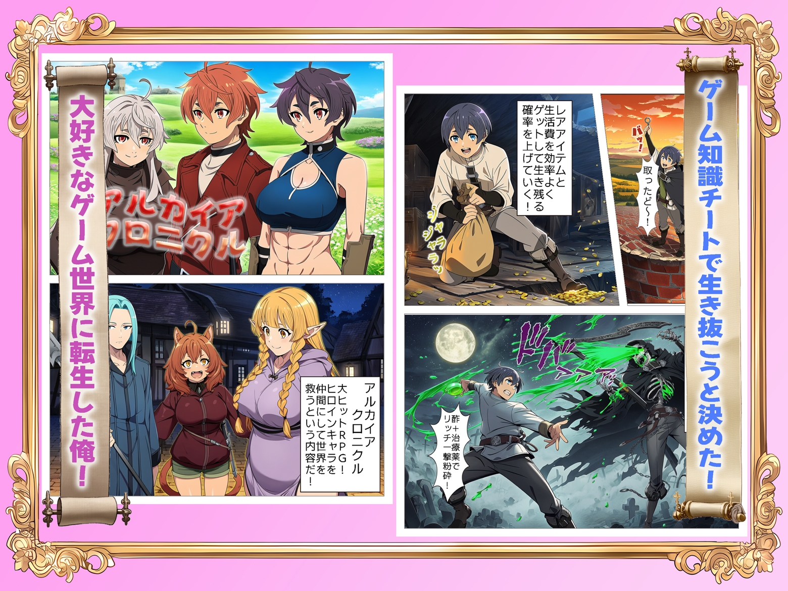 巨根NTR!! RPGのモブに転生したけどデカチンになったらヒロイン全員発情! 画像2