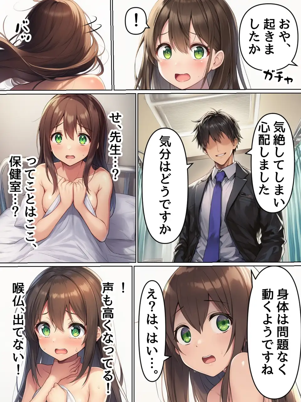 TS病で女体化しちゃった男子が治療の為セックスするハメになった話 サンプル画像 3