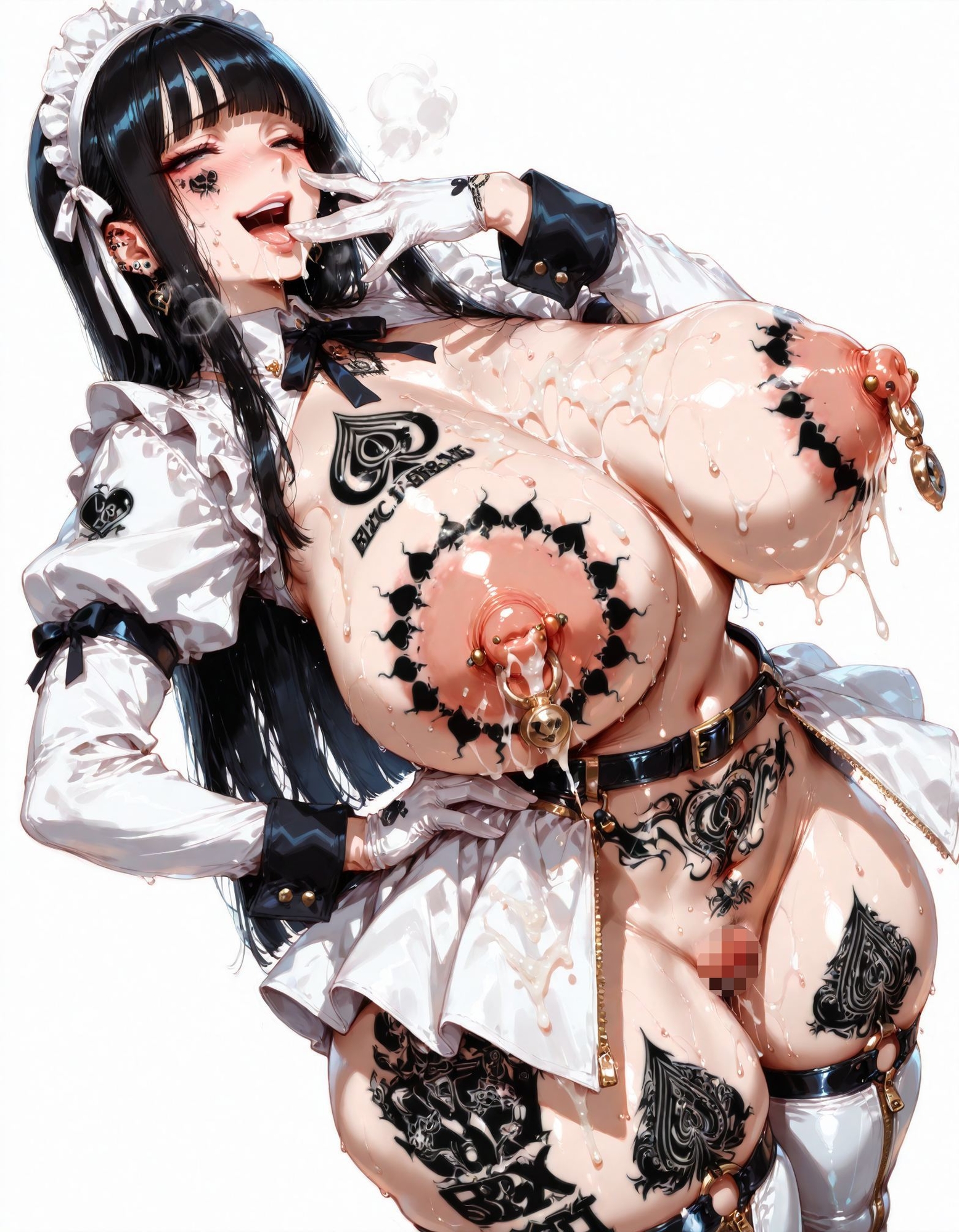 Emancipation-QOSコレクション-黒髪ロングメイド服編_5