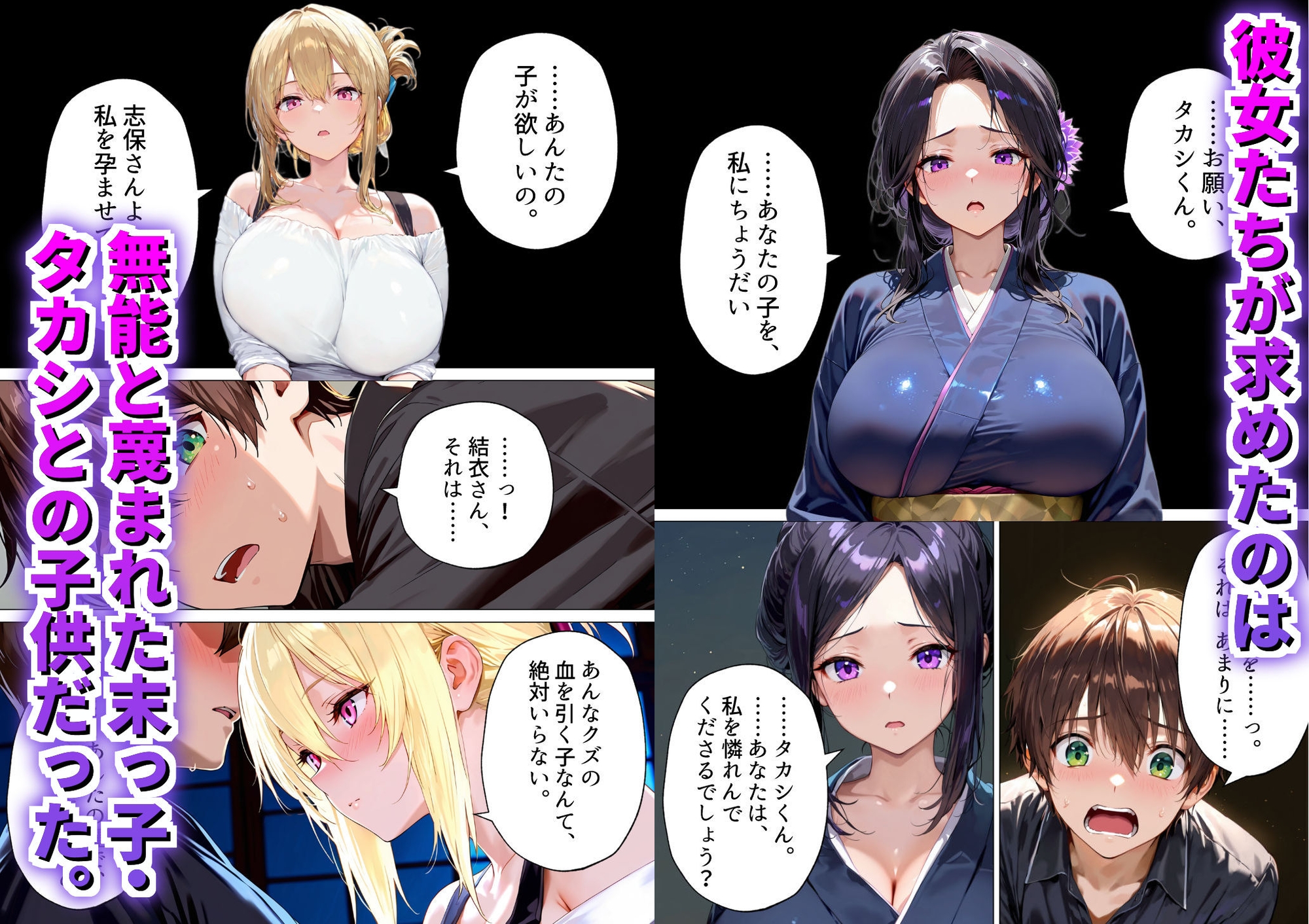 種付けの代役 期待外れの末っ子が、二人の兄嫁に托卵を強要されるまで_2