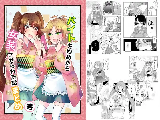 バイトを始めたら女装させられた話まとめ壱 ジャケット画像