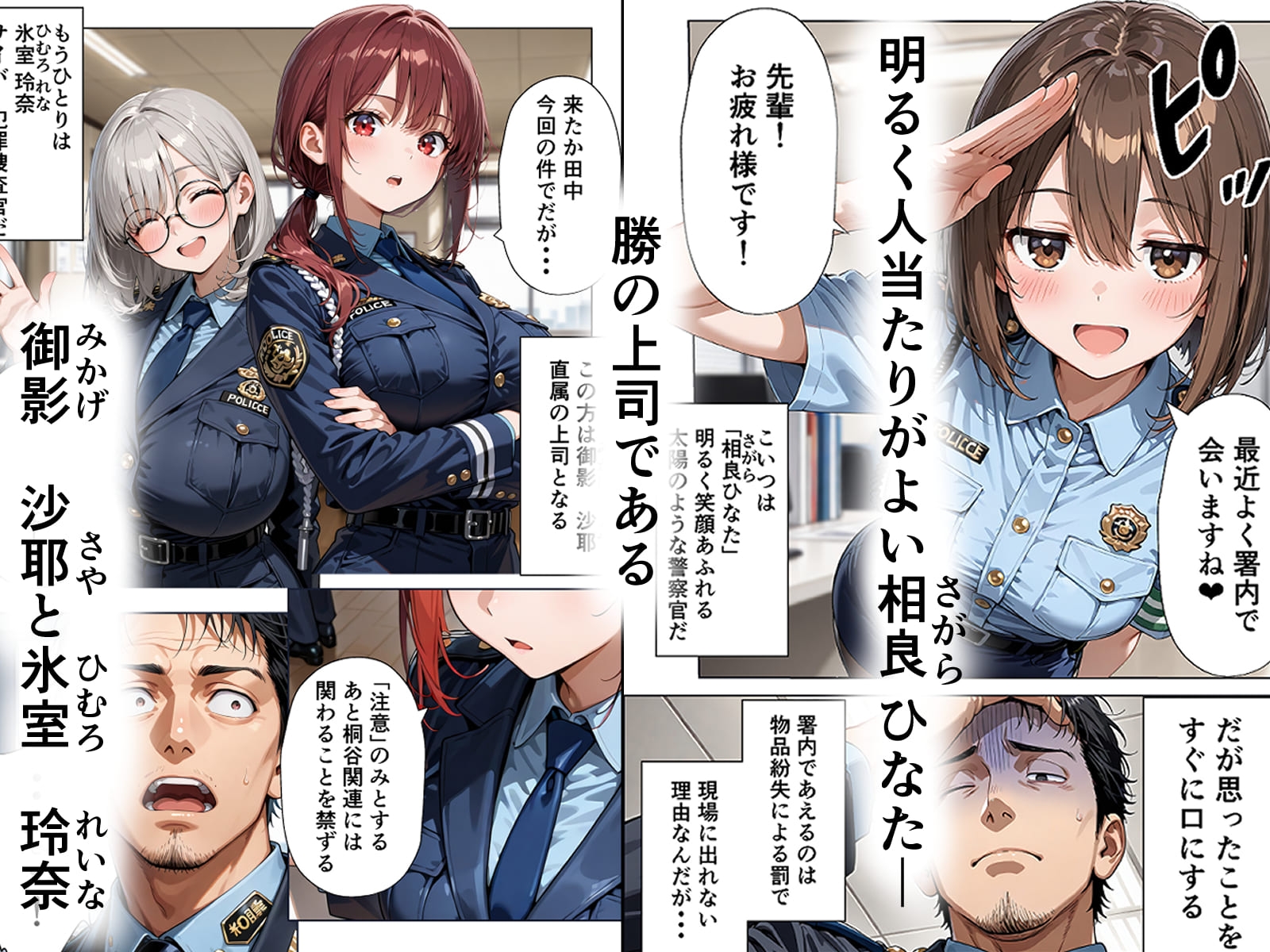 婦警憑依 後輩婦警に憑依したら事件が解決しそうな件 CaseI 相良ひなた編_2