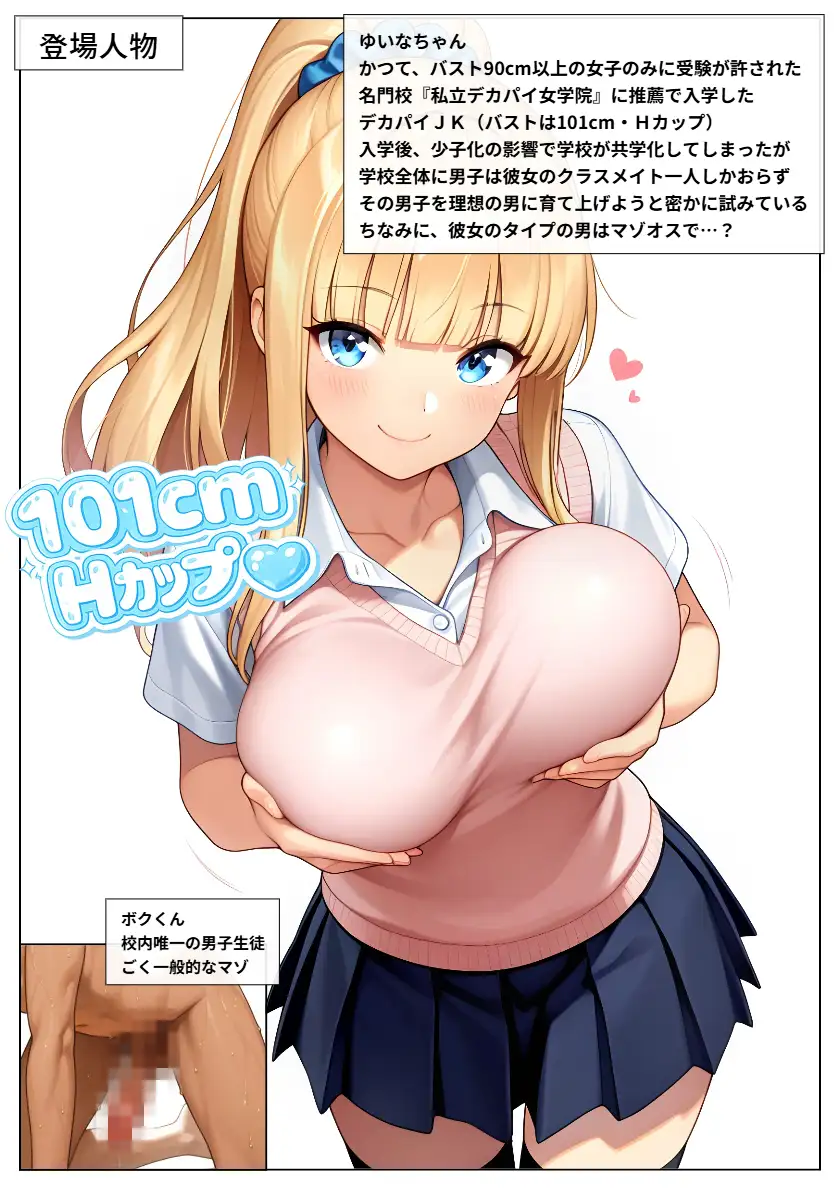 文化祭でマゾ搾り体験会 サンプル1