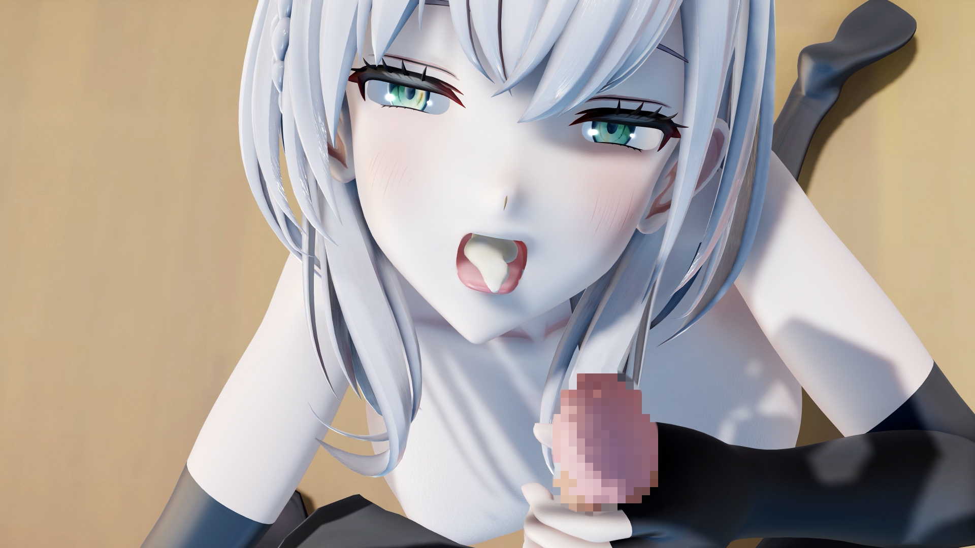 アイドルインターン100%  第1話 自分のせいで大きくなった研修くんのチ〇ポをその場で筆下ろしするノ〇ル 画像4