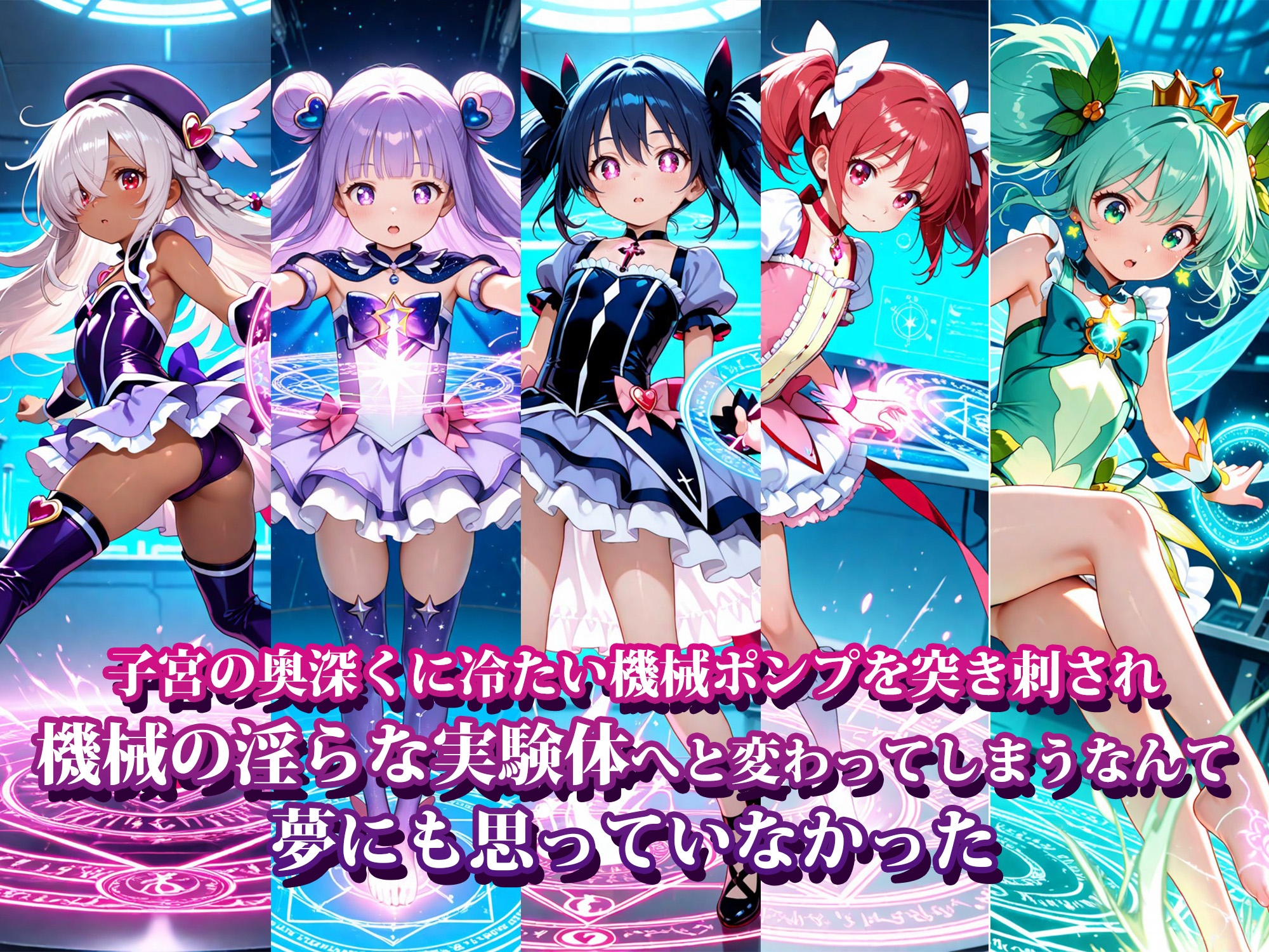 魔法少女の機械堕ち サンプル2