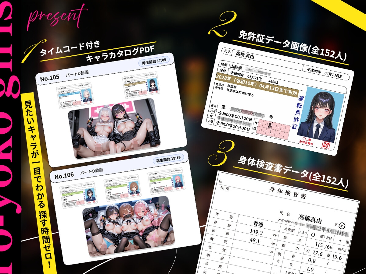 【4K神画質】トー横地雷系メンヘラ女子！ 承認欲求まみれで愛に飢えた泥沼SEX152連発！【120FPS】_1