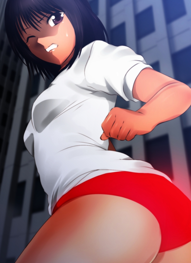 戦う！体操服巨大ヒロイン 画像4