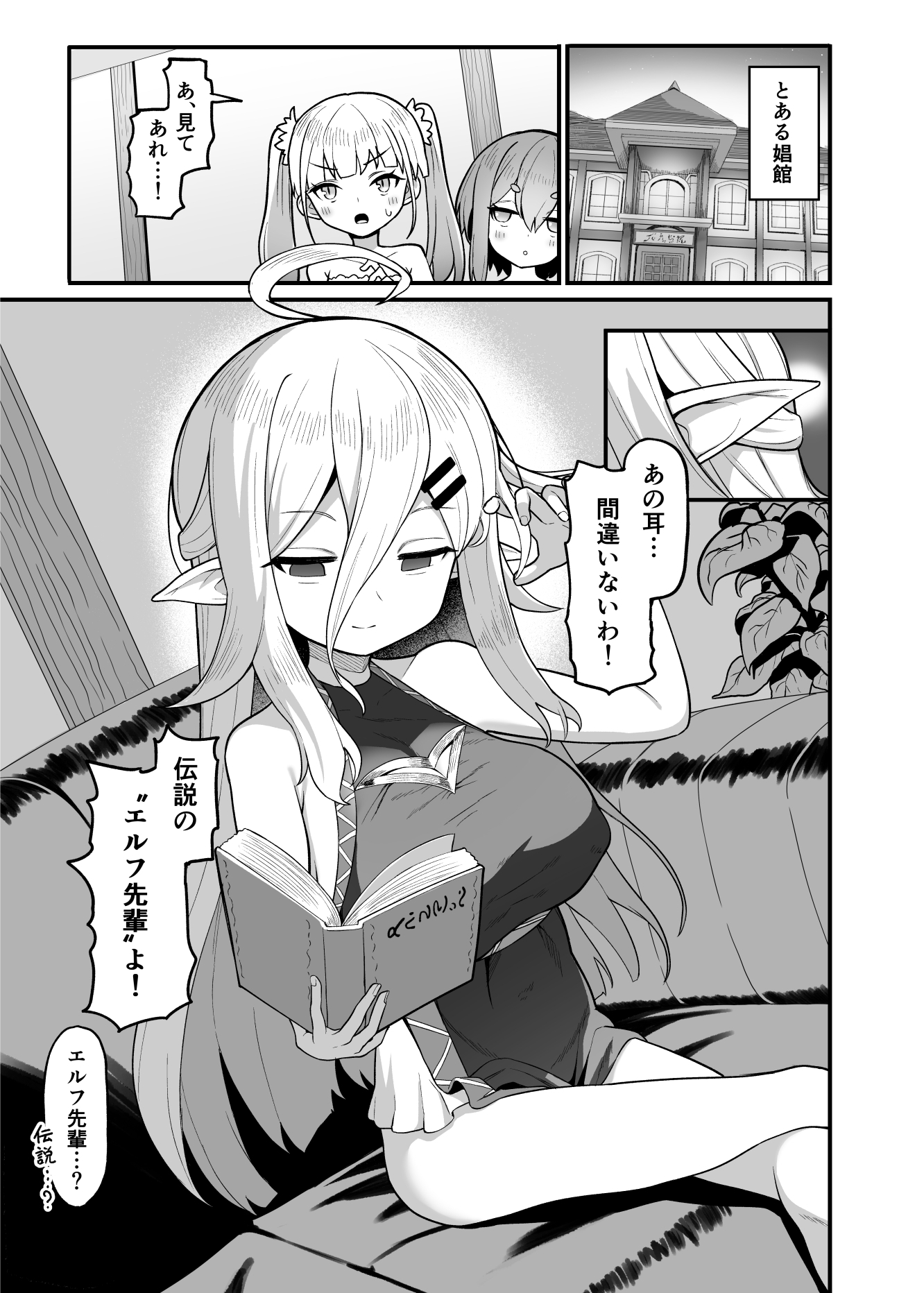 娼館勤務のエルフ先輩 thumbnail 2