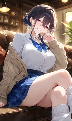【AIイラスト集】Y2Kファッションの日常〜放課後のひとときとルーズソックス〜
