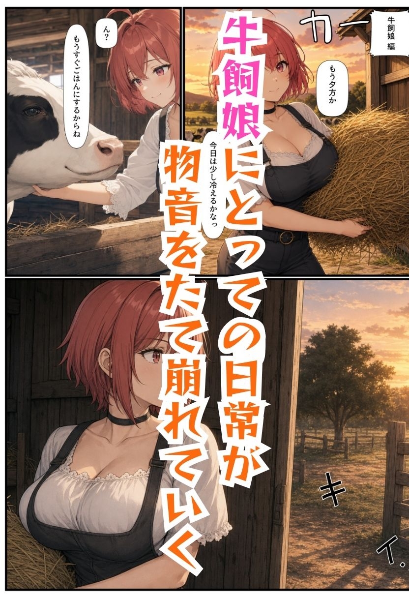 【ゴブリン姦】ゴブスレ異世界ヒロインが拘束調教されメス堕ちエルフ妖精弓手・女神官・牛飼娘_7