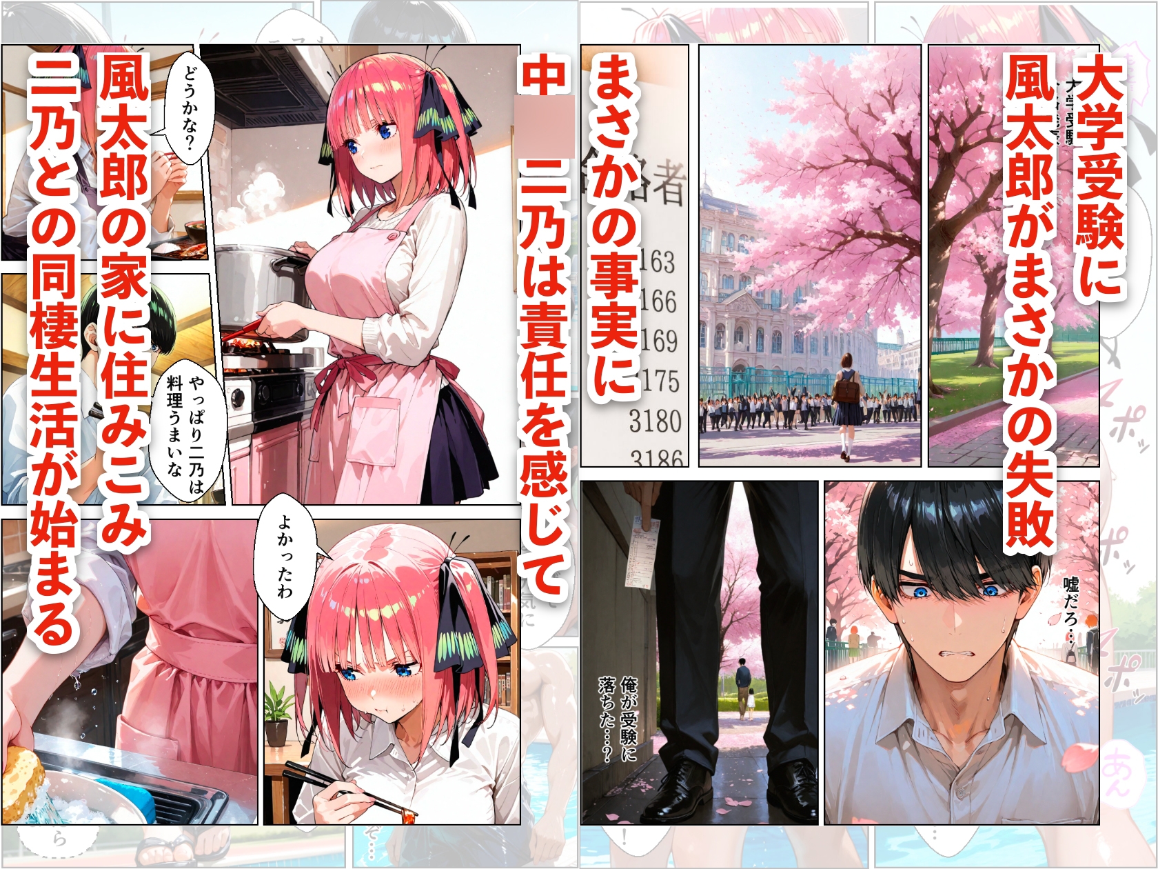 中◯二乃とプールでイチャラブデート 中出しHをした話_1