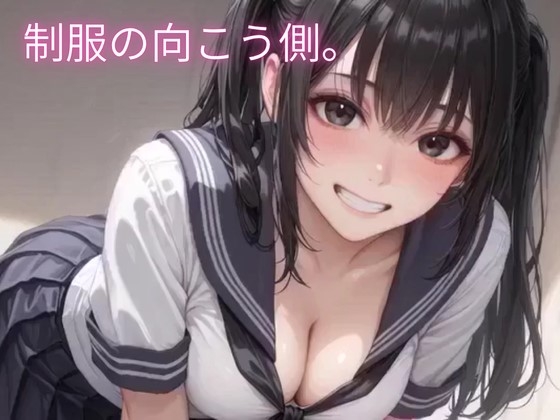 夏の誘惑～夏服のセーラー服をギリギリまで脱ぎ捨てる彼女～