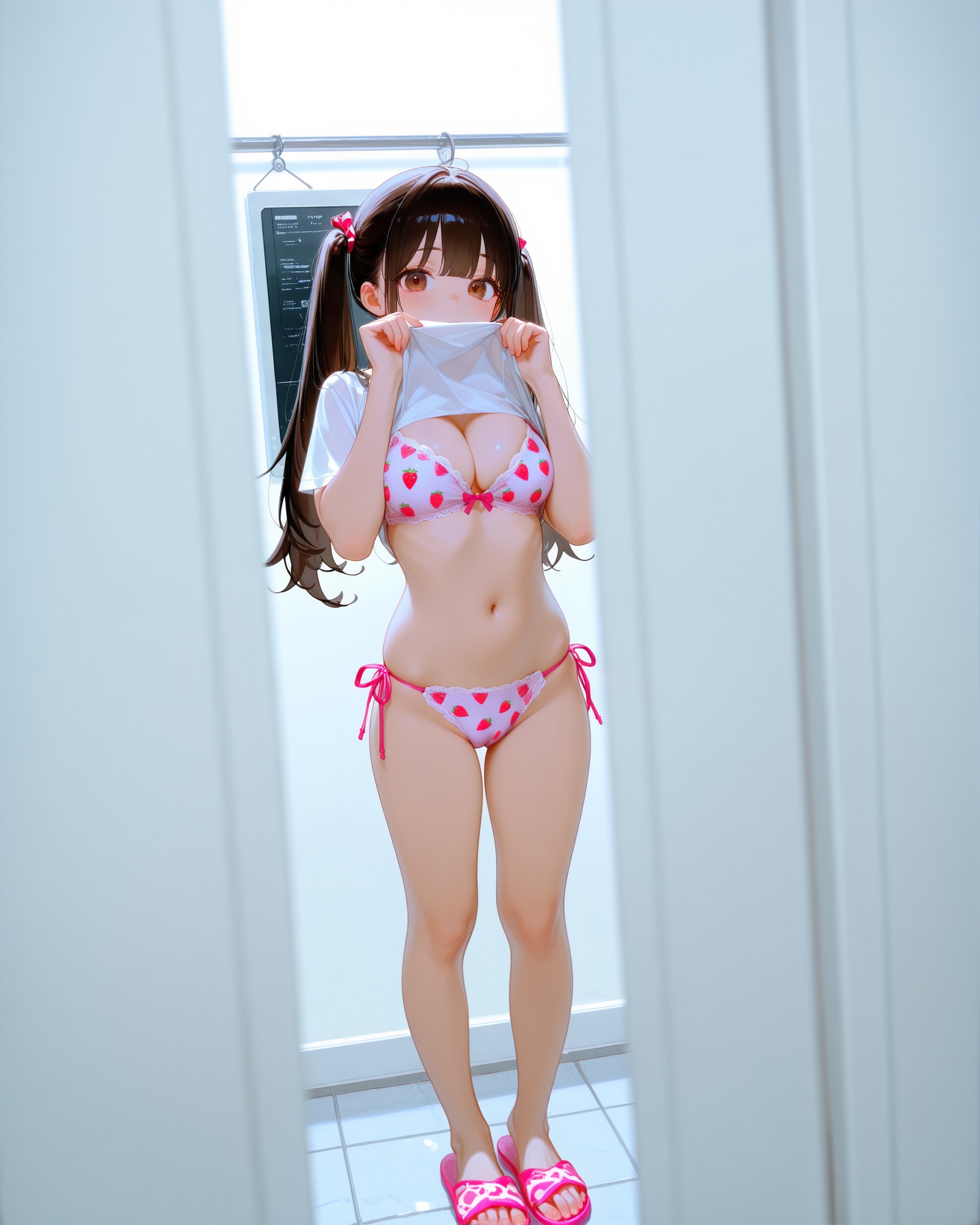 家で薄着の、無防備な姉 画像2