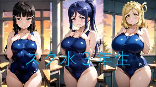 Asスク水3年生 ジャケット画像