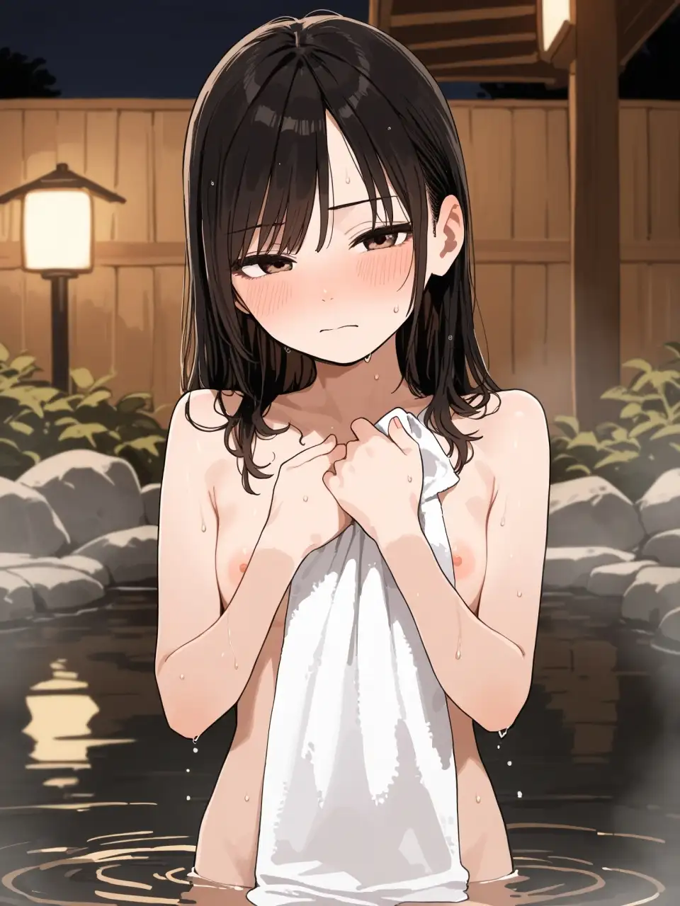 タオル一枚男湯チャレンジ サンプル画像 2