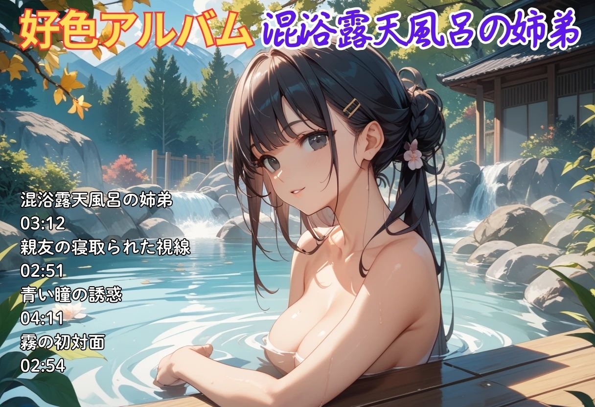 好色アルバム 混浴露天風呂の姉弟 thumbnail 2