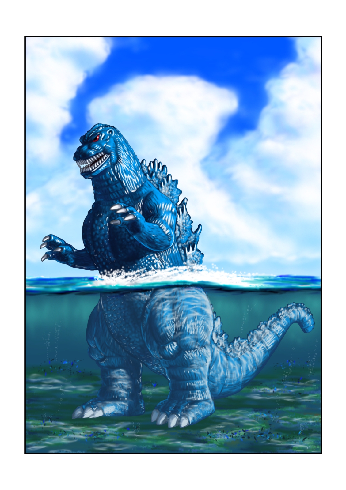 怪獣イラスト 画像1