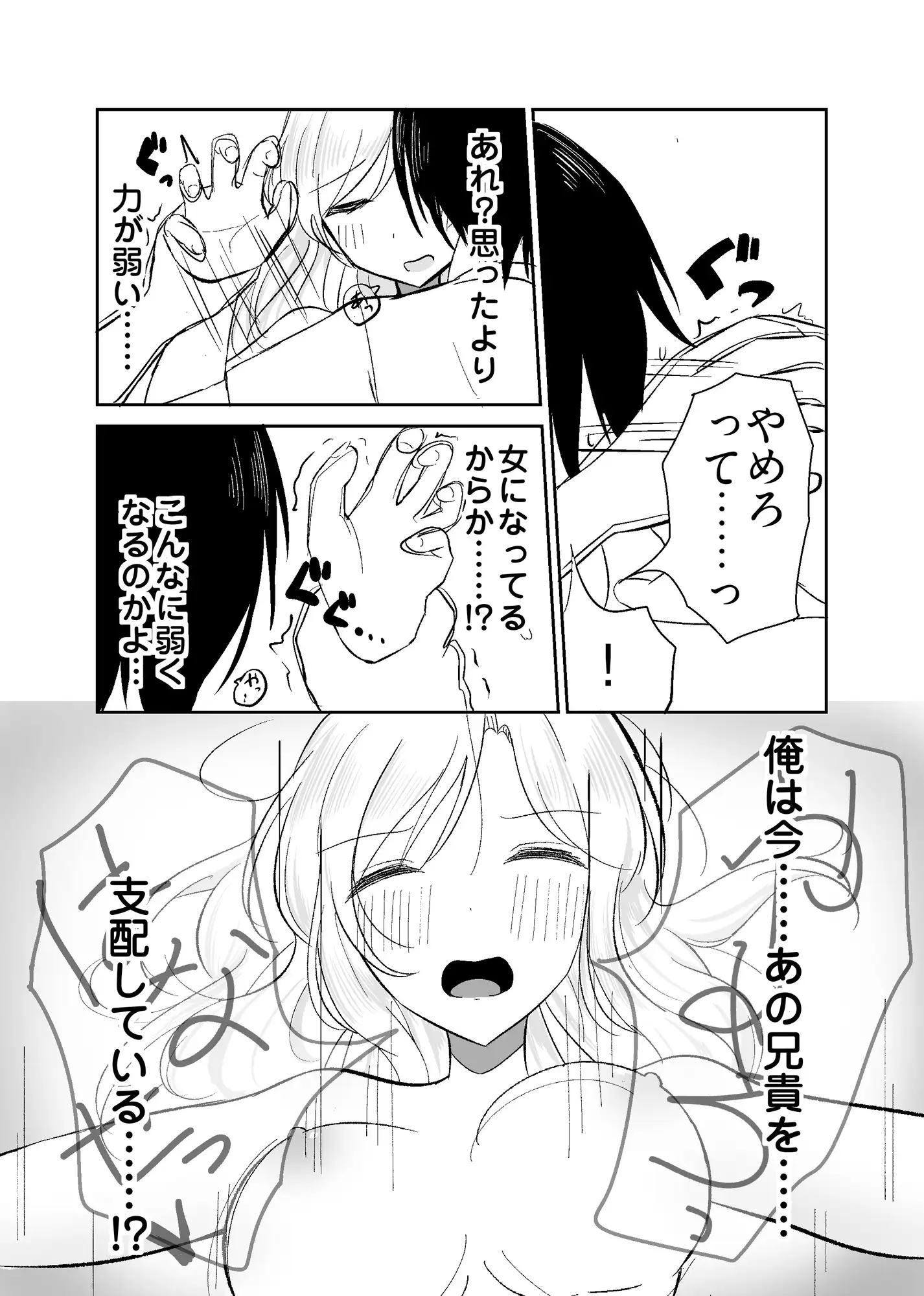 姉になった兄が誘惑してきたので サンプル画像 6