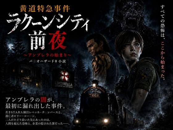バイオハザード0 黄道特急事件 ラクーンシティ前夜～アンブレラの始まり～アンブレラの闇が、最初に漏れ出した事件。