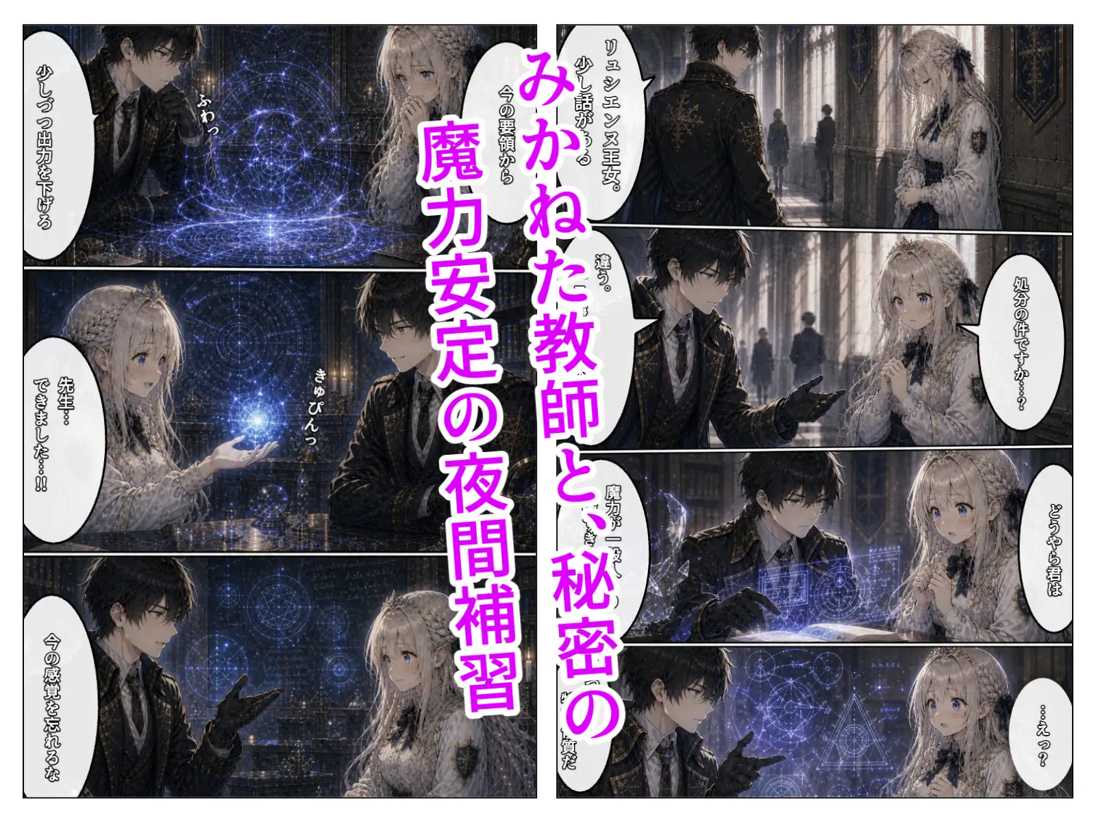落ちこぼれ王女の秘密補習 サンプル画像 2