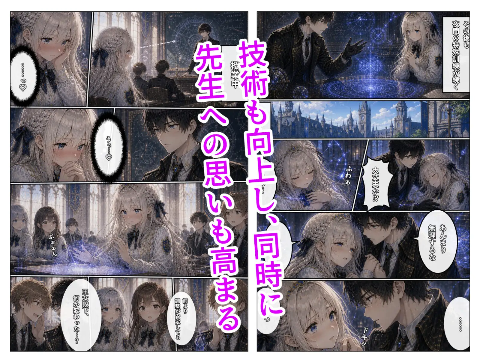 落ちこぼれ王女の秘密補習 サンプル画像 3