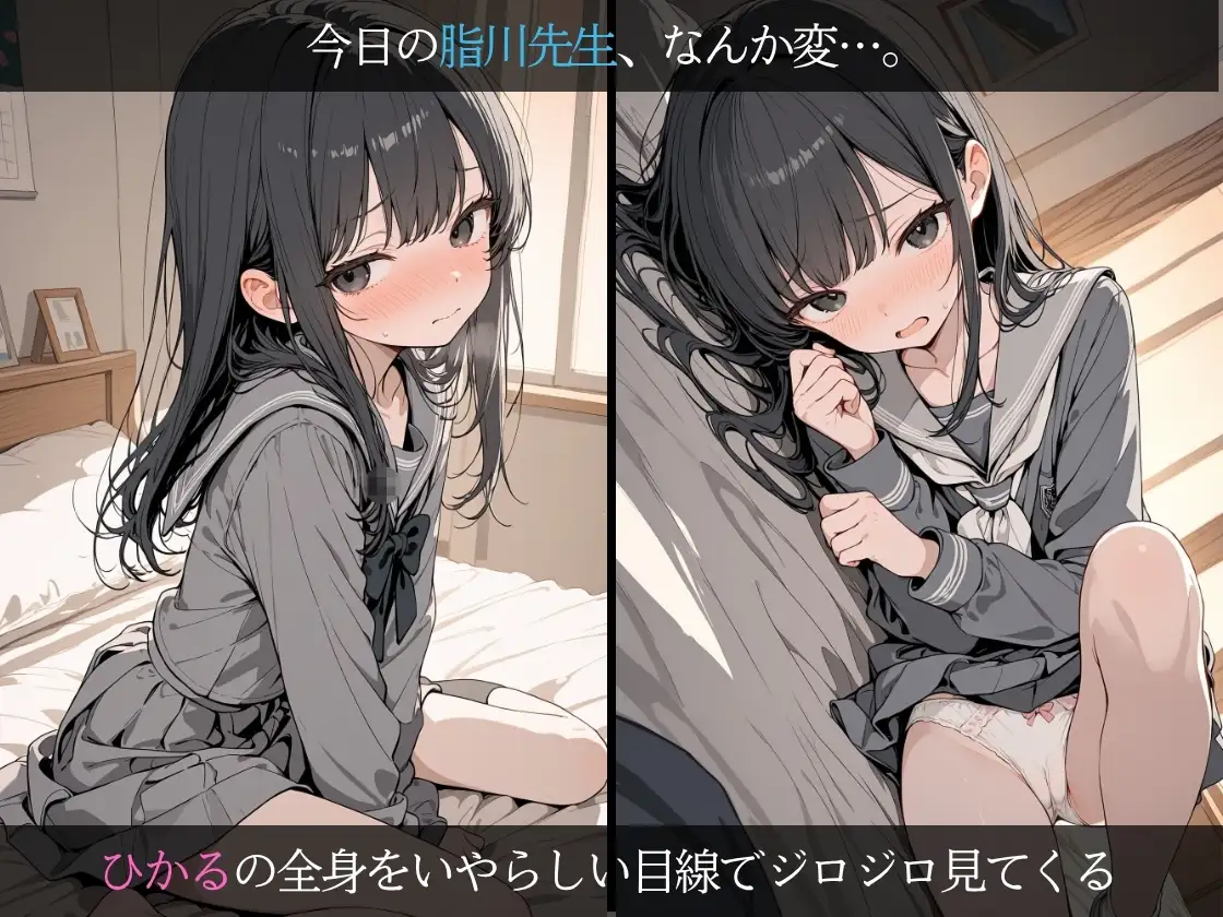 キモデブ家庭教師の秘密の孕ませ指導 サンプル画像 2