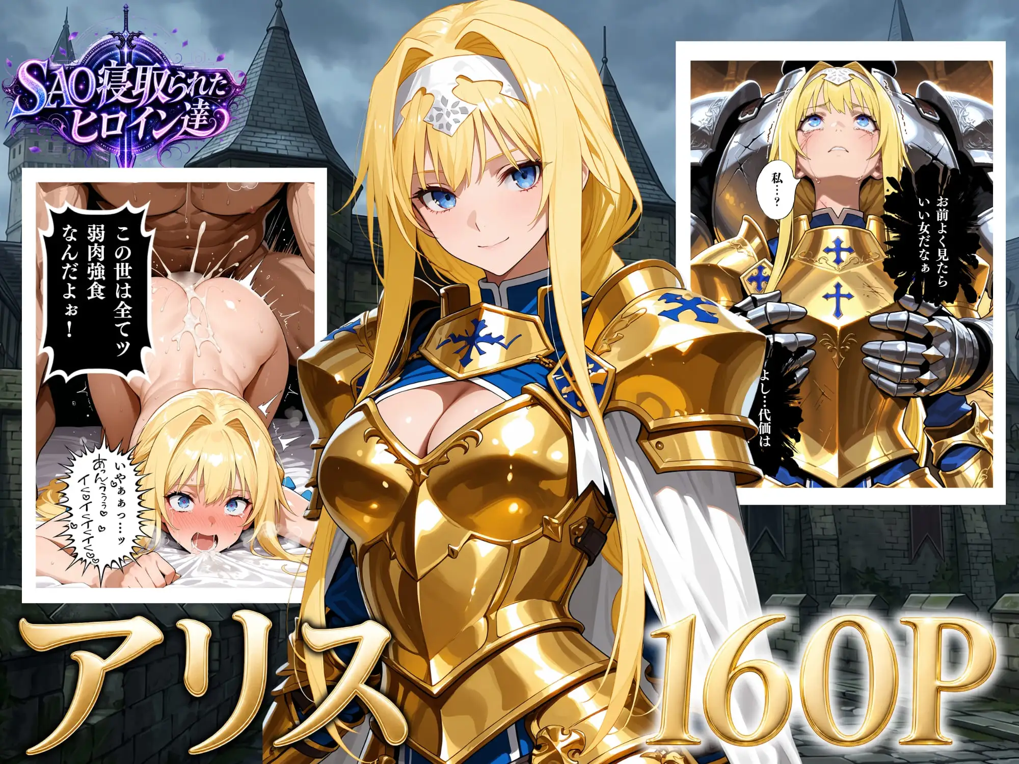 【総集編】SAO寝取られたヒロイン達 サンプル画像 5