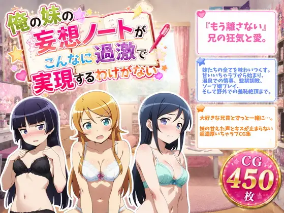 俺の妹の妄想ノートがこんなに過激で実現するわけがない ジャケット画像