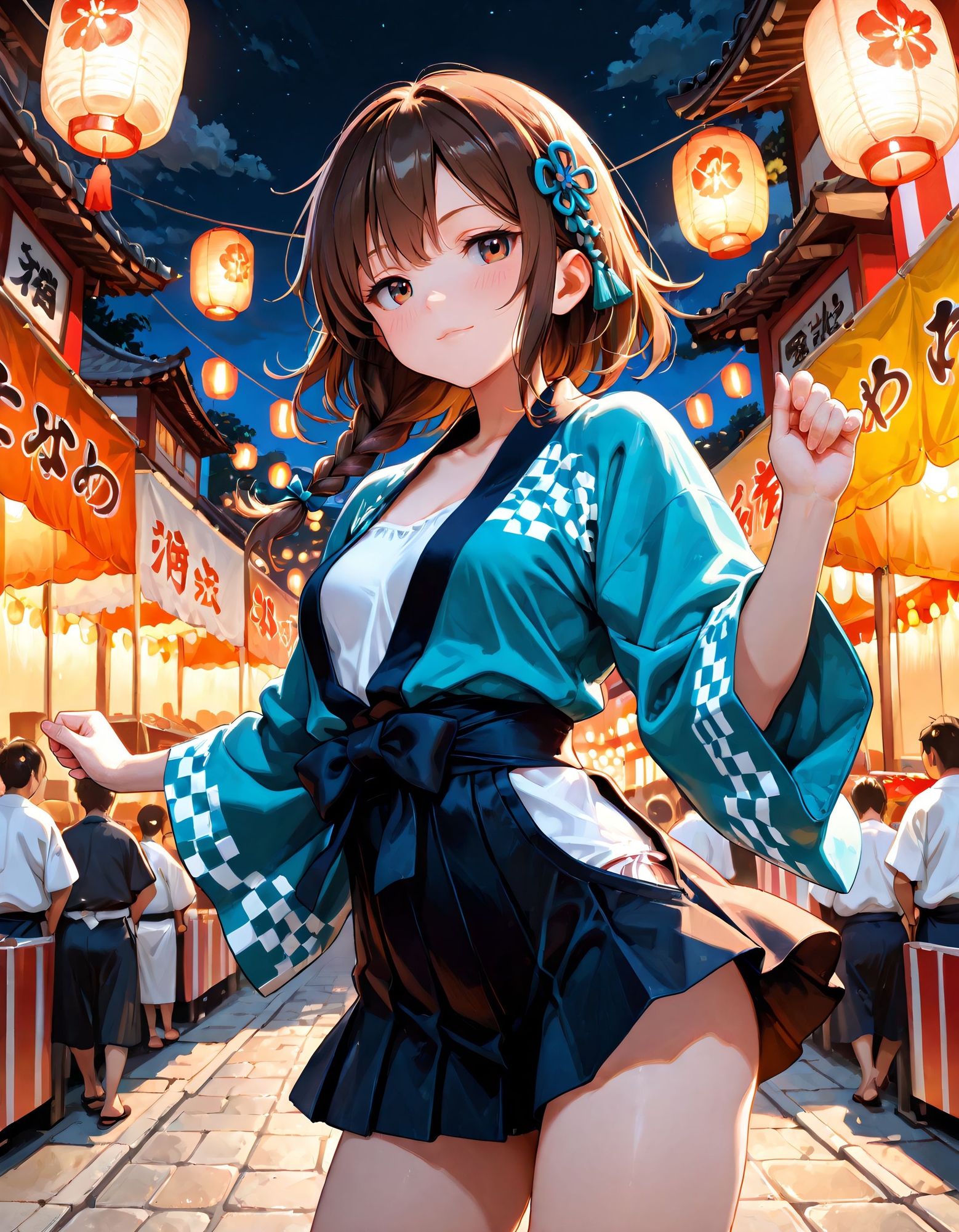 お祭りデートの後にエッチする画像集 300枚_7