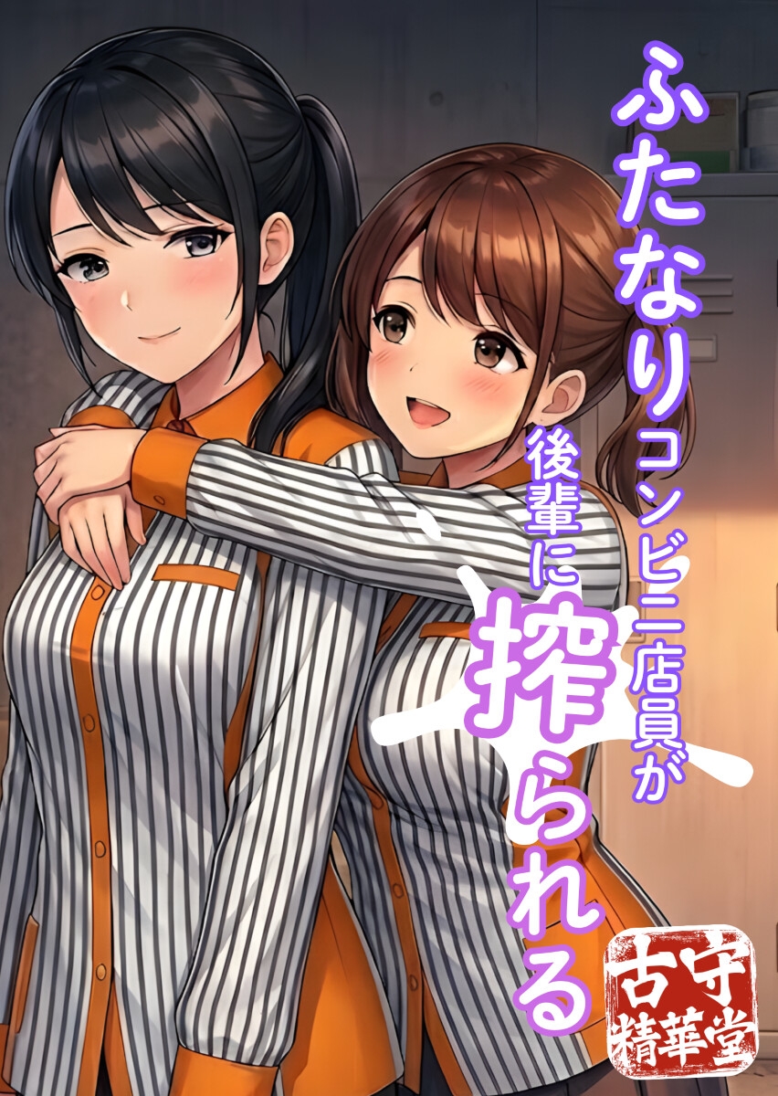 ふたなりコンビニ店員が後輩に搾られる thumbnail 2
