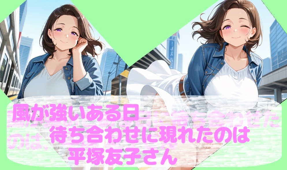CHAIR 街ブラ露出熟女 ~ふとしたきっかけで野外露出の背徳的快楽に目覚めた熟女~ ・ 平塚 友子 画像1