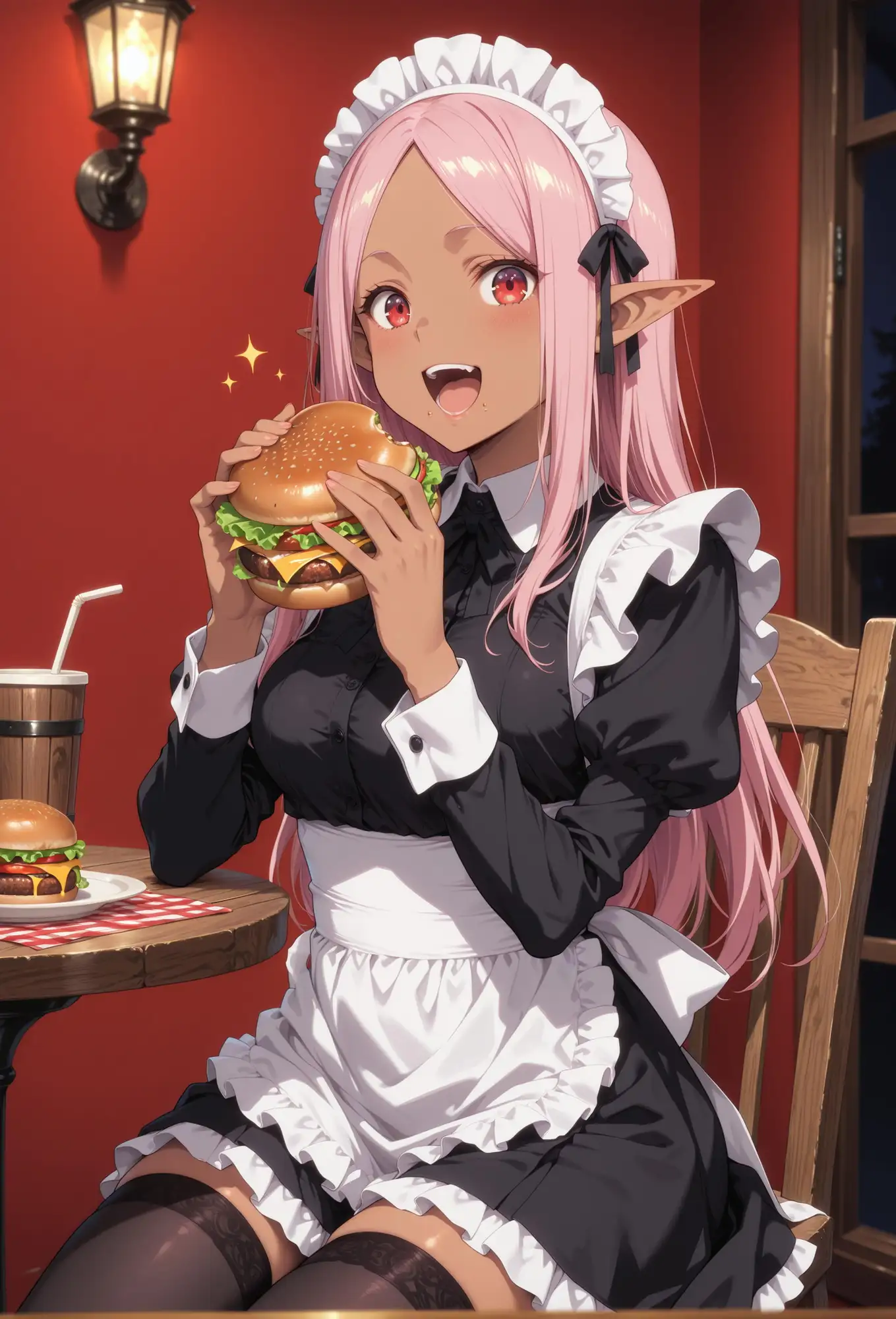 エルフのメイドさんの誘惑2 サンプル画像 10