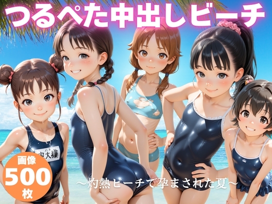 つるぺた中出しビーチ 〜灼熱ビーチで孕まされた夏〜