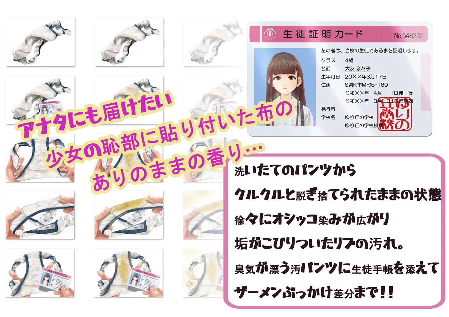 しゅくだいぱんつ「ななこ」 thumbnail 3