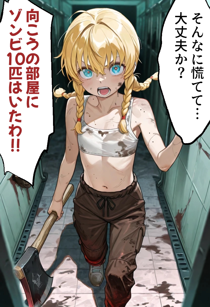 ゾンビ女なら人権ないからヤリたい放題だよね? 研究所破壊(縦) 画像2