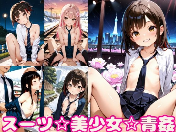かわいすぎるスーツ美少女と青姦セックス！【1024x1536高画質！美麗画像213枚！】