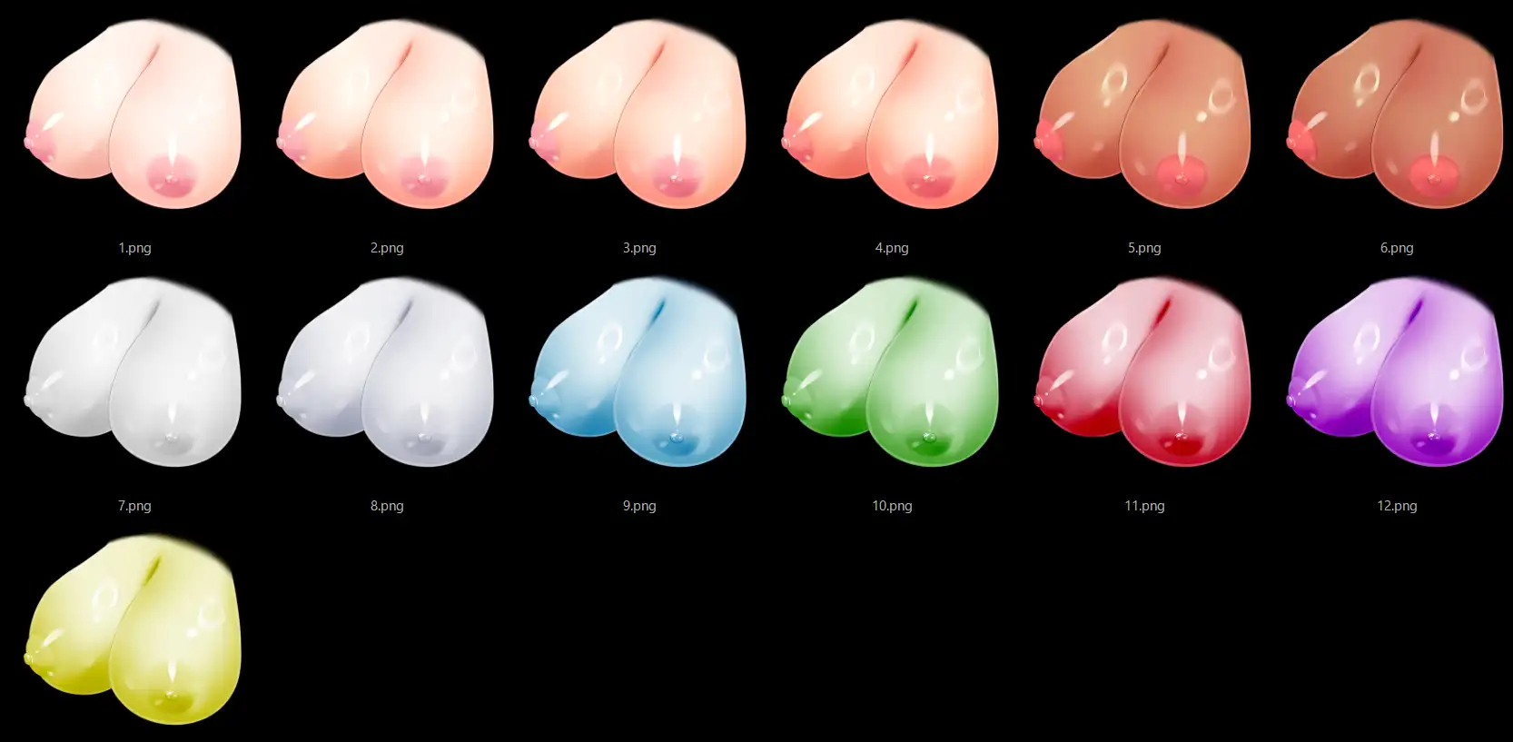 おっぱい素材2 サンプル画像 2