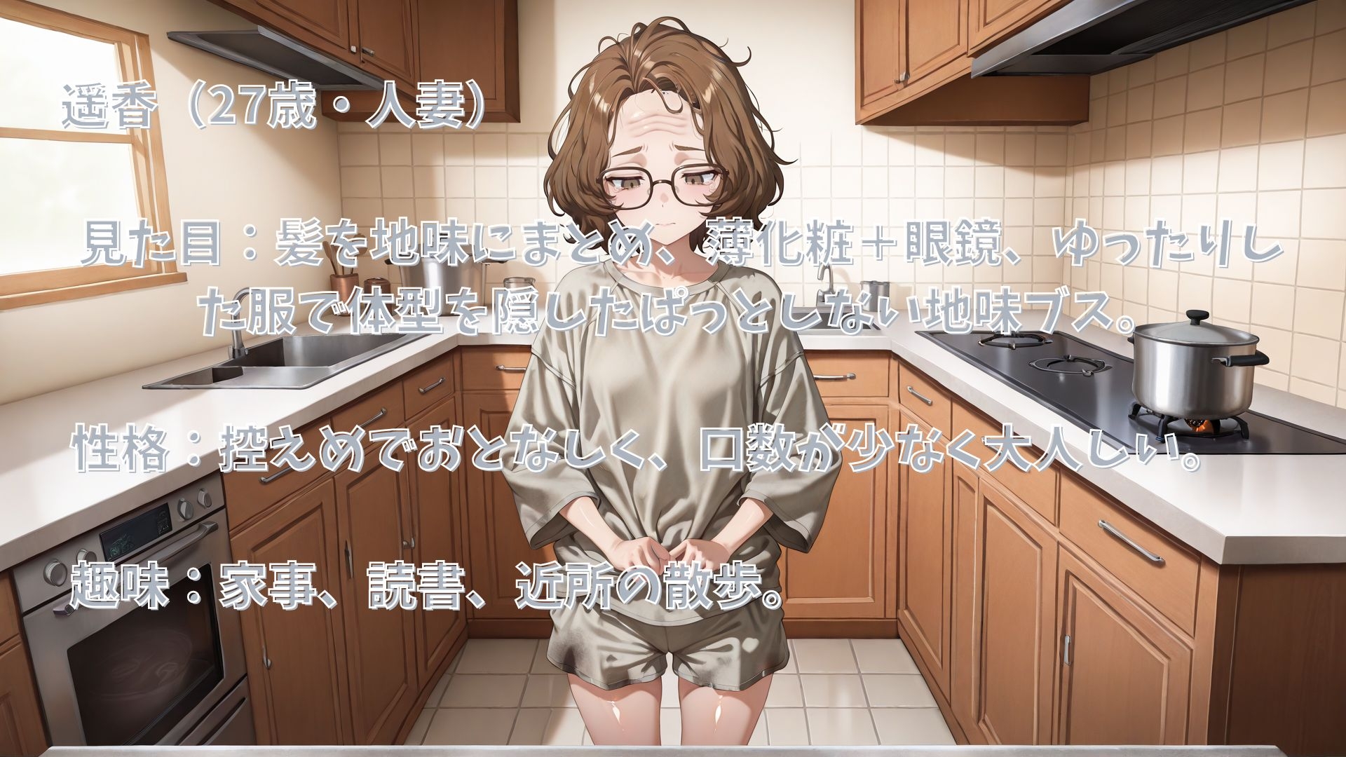 【4K】隣の地味ブス人妻を誘ったら夜の顔が爆乳美人すぎて不倫セックスしまくった 画像2