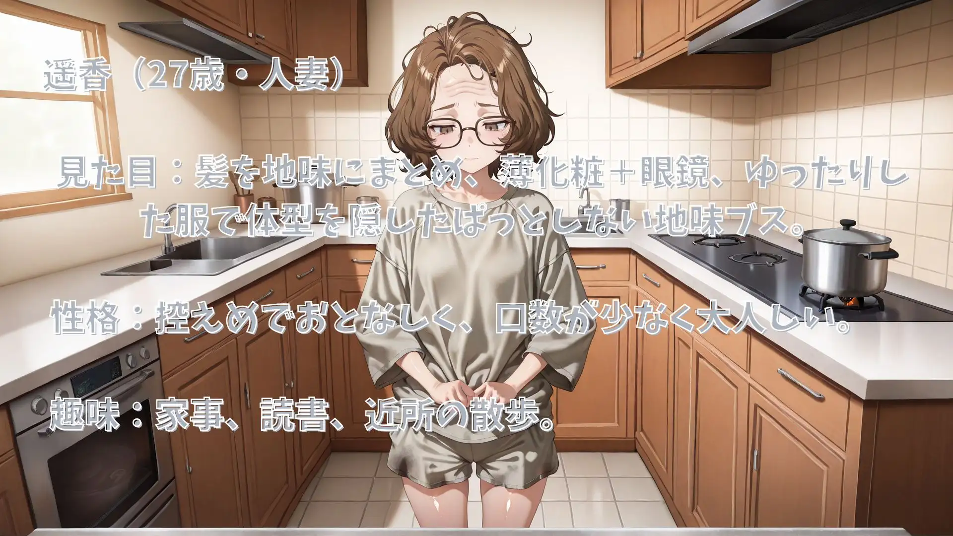 【4K】隣の地味ブス人妻を誘ったら夜の顔が爆乳美人すぎて不倫セックスしまくった サンプル画像 2