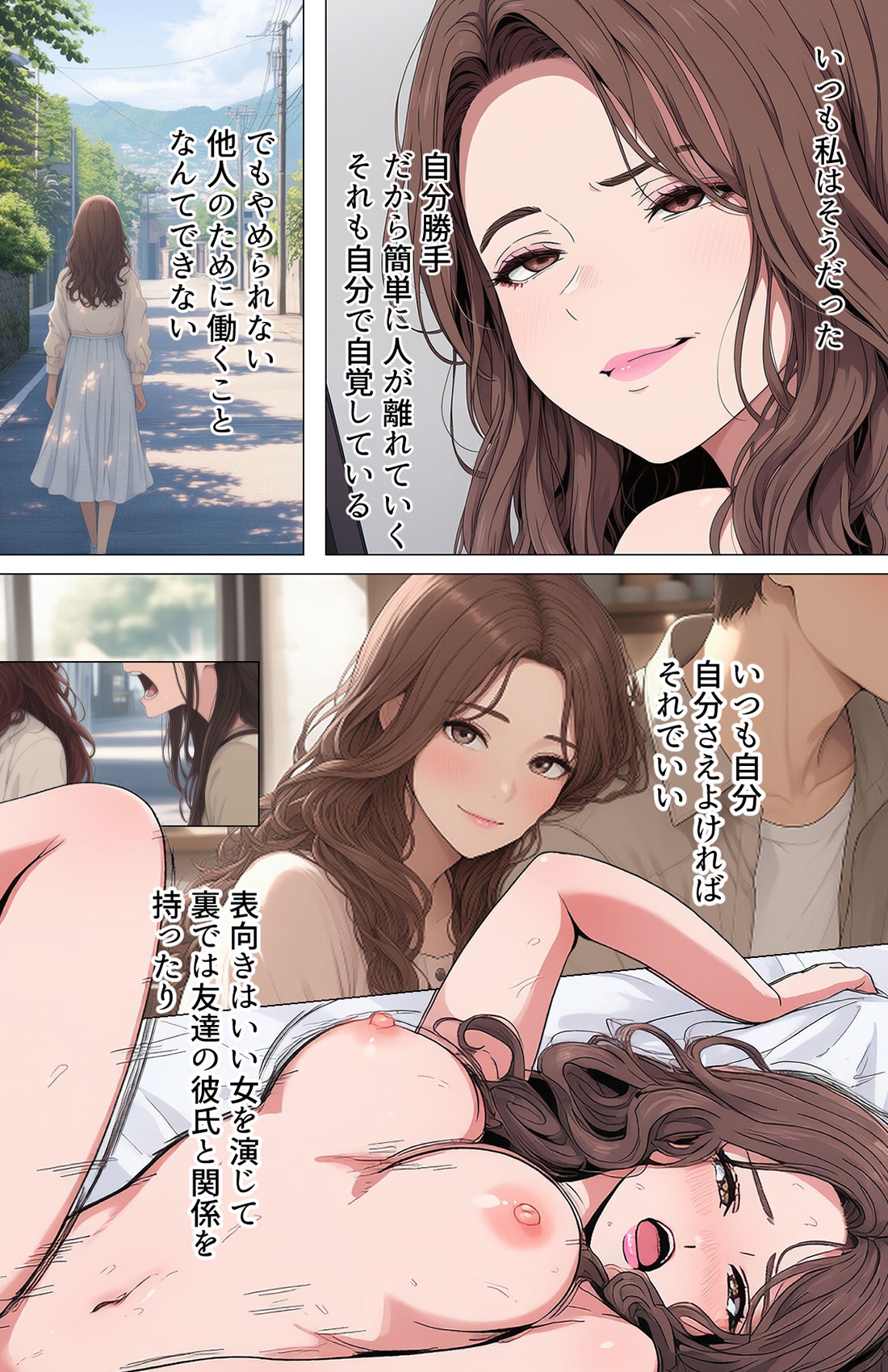 【総集編】やめられない男シリーズ 最低な女 その後の吉谷まり その後の二条えりこ 漫画+セリフ付画像集_8