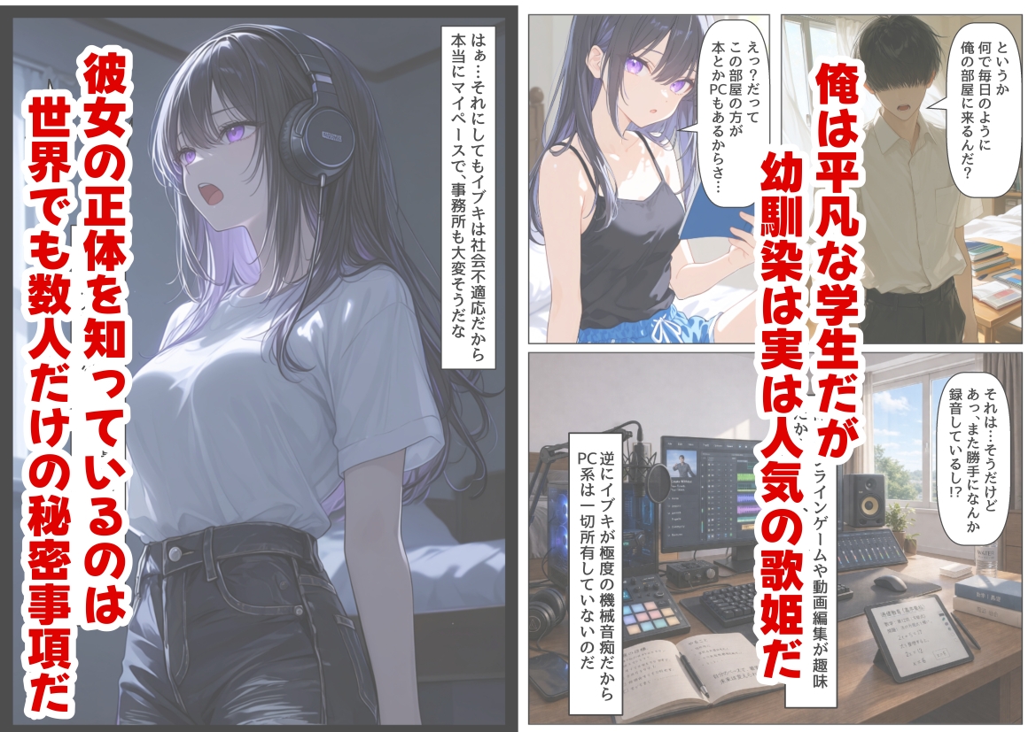 俺の幼馴染は、実は世界的な歌姫だった件 画像1