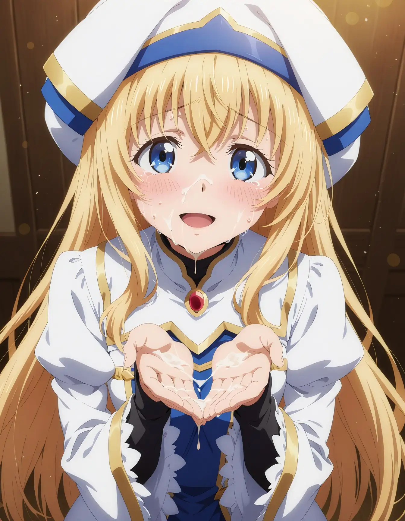 女神官と、いっぱいエッチなじかん サンプル画像 5