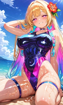 AI水着美女イラスト集12