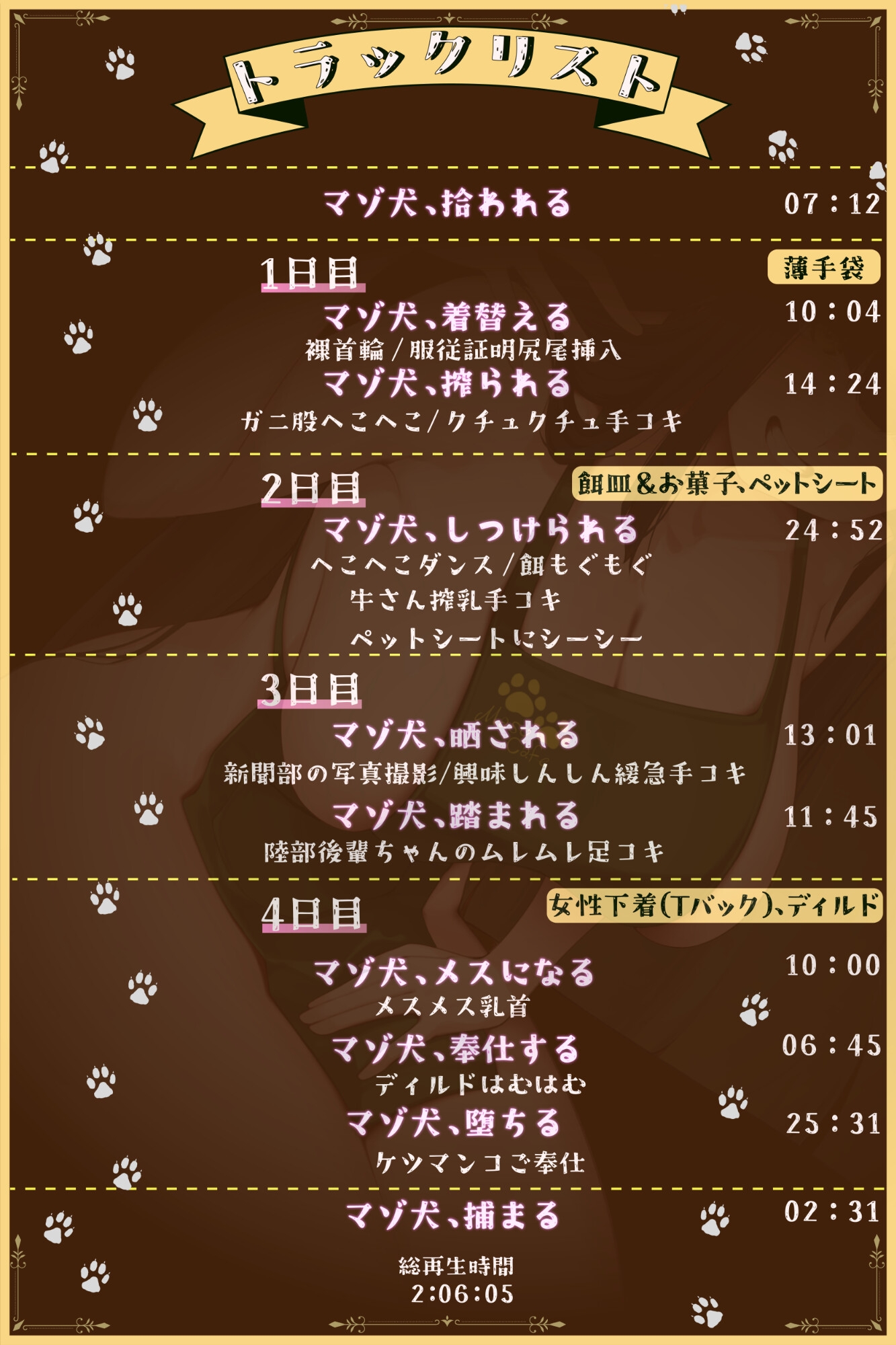 マゾ犬カフェへようこそ〜変態ご奉仕オシゴト体験〜【マゾ向けオナサポ】【ワイルドベリー】 マゾ犬カフェへようこそ〜変態ご奉仕オシゴト体験〜【マゾ向けオナサポ】【ワイルドベリー】